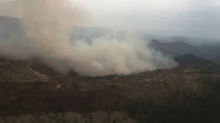 Incendio de La Fregeneda | Foto: Naturaleza Castilla y León