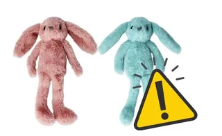 Conejos de peluche afectados que han sido retirados de las tiendas de Tedy | FACUA