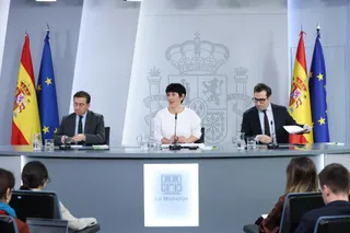 Rueda de prensa tras el primer Consejo de Ministros del año, a 7 de enero de 2026, en Madrid (España). - Marta Fernández - Europa Press
