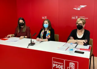 Nuria Rubio, Carmen Ávila e Isabel Gonzalo