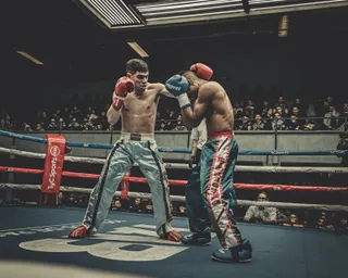 Leo Corrales en el ring
