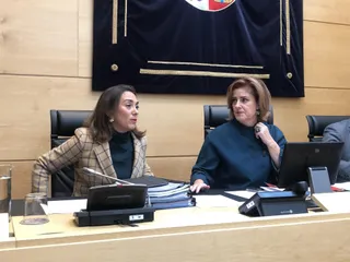 Comparecencia de la consejera de Movilidad, María González Corral. EP