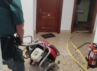 Incendio en el interior de una vivienda de la calle Miguel de Unamuno en Santa Marta de Tormes | Guardia Civil de Salamanca