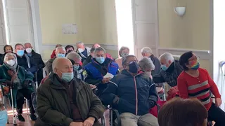 Una de las últimas asambleas de la Asociación de mayores de Peñaranda