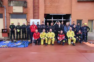 Inauguración de el Curso de "Estructuras colapsadas" para bomberos | Andrea Mateos