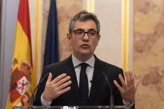 El ministro de la Presidencia, Justicia y Relaciones con las Cortes, Félix Bolaños. Foto. EP