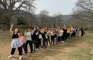 Actividades en una salida al campo de la Asociación PRODESI. Fotos PRODESI