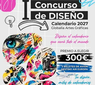  I Concurso de Diseño para crear el Calendario 2027 Globalia Artes Gráficas