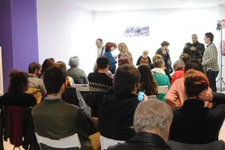 Acto de Podemos contra la trata de mujeres