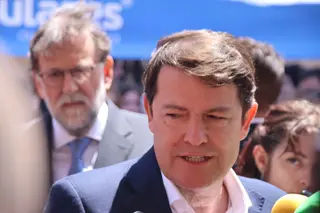 Mariano Rajoy llega a Salamanca, de la mano de Alfonso Fernández Mañueco, para apoyar la candidatura de García Carbayo