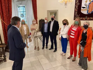 Acto de despedida a la junta directiva de la AECC en Salamanca
