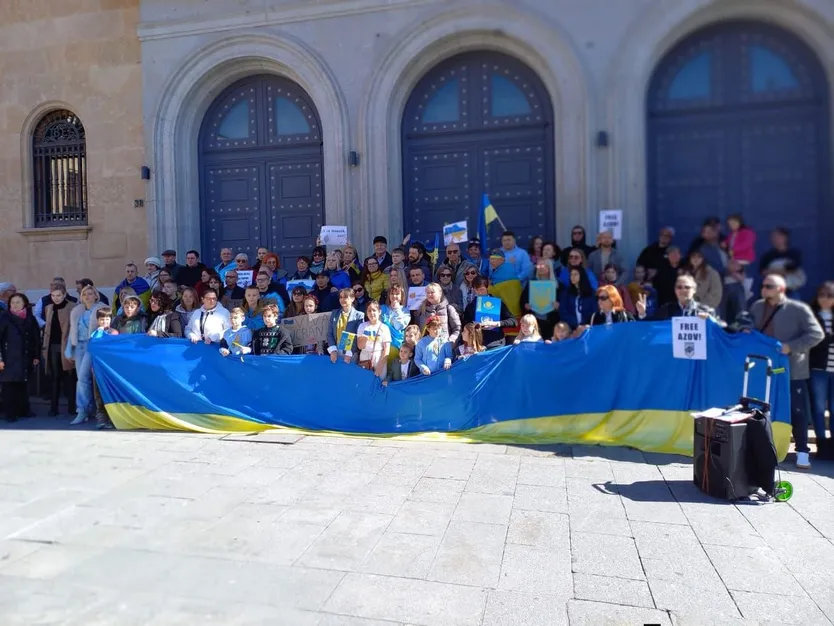 Ucranianos en Salamanca