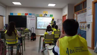 Visita a uno de los centros participantes. | Europa Press