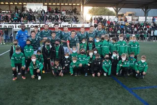 Once inicial del Club Deportivo Guijuelo ante el Moralo / FOTO SALAMANCA24HORAS.COM