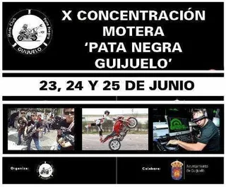 Concierto de Ramoninos y acrobacias para la décima concentración motera