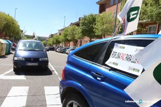 El campo vuelve a manifestarse en Salamanca por una PAC para los agricultores y ganaderos a título principal