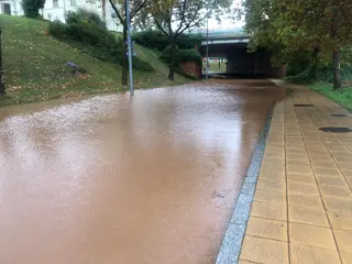 Inundación en Los Alcaldes
