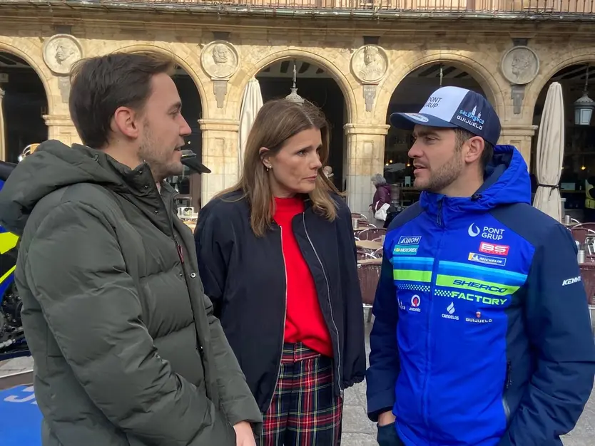 Almudena Parres, Lorenzo Santolino y Ángel Fernández Silva 2