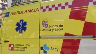 Ambulancia del Sacyl. Foto de archivo