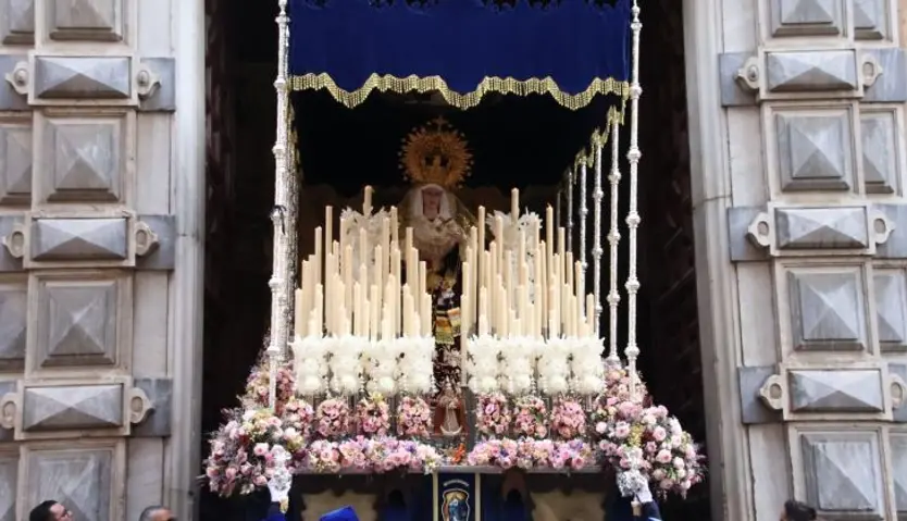 Salida de la Virgen Santísima en la Semana Santa 2024