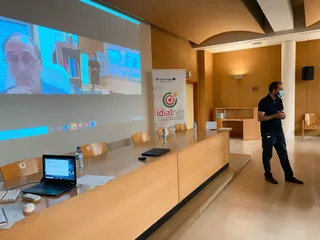 El consorcio IDIAL NET reunido en el Centro de Investigación del Cáncer, el pasado 10 de septiembre