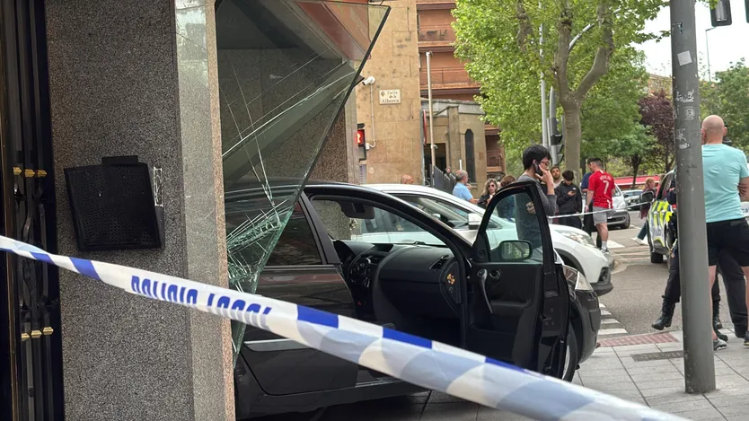 Accidente en la avenida de Villamayor