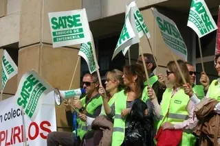Satse convoca huelga de enfermeros de Servicios Sociales del 25 al 27 de abril