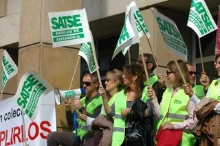 Satse convoca huelga de enfermeros de Servicios Sociales del 25 al 27 de abril