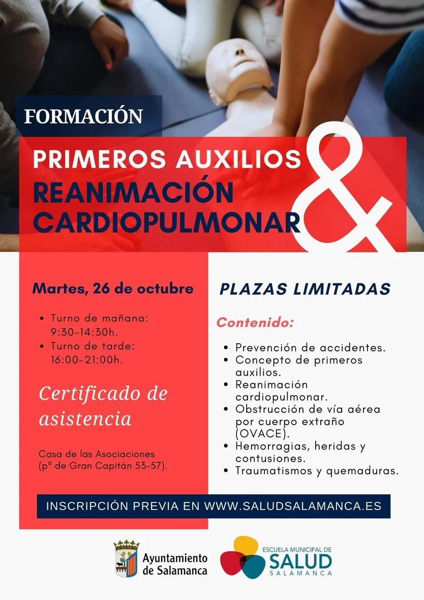 cartel primeros auxilios