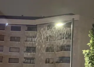 Nieve en la Puerta de Zamora