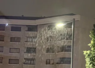 Nieve en la Puerta de Zamora