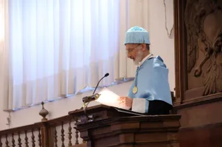 Ceremonia de Investidura como doctor honoris causa en Filosofía del catedrático de Filosofía Moral y Política de la Universidad de Valencia, Jesús Conill Sancho