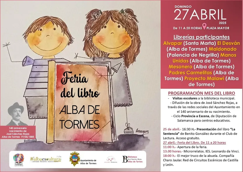 Cartel alba día libro
