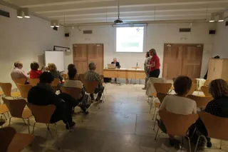 Conferencia en la Casa de las Conchas