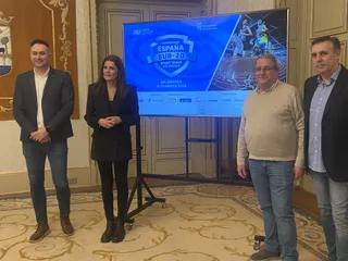 Presentación del Campeonato de España sub20 Short Track de Atletismo