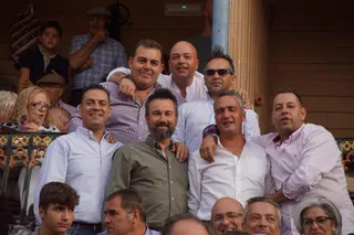Resumen fotográfico del ambiente en los tendidos de La Glorieta durante la corrida de El Puerto de San Lorenzo. Fotos Juanes
