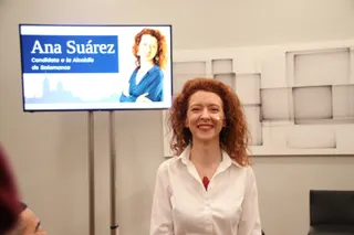 Presentación de candidatura de Ana Suárez