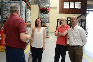 Luis Fuentes: “Con el trabajo del Banco de Alimentos se ha conseguido aumentar el compromiso de todos”