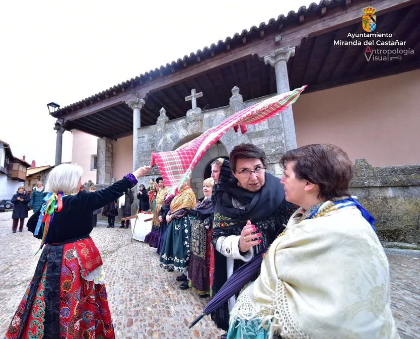 La fiesta de las Águedas en Miranda del Castañar