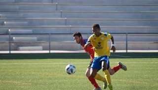 Germán, en un duelo ante el Benavente | FOTO SALAMANCA24HORAS.COM