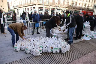 Reparto de 4.000 kg de patatas