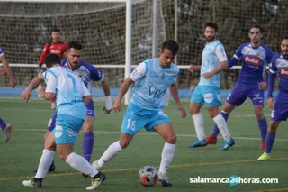 Diego González, jugador del Palencia Cristo Atlético | FOTO SALAMANCA24HORAS.COM