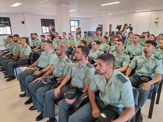 La Guardia Civil de Salamanca recibe a los alumnos que realizarán su periodo de prácticas en la provincia | Guardia Civil de Salamanca
