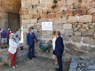 Inauguradas las obras de acondicionamiento de la Fortaleza de Ledesma