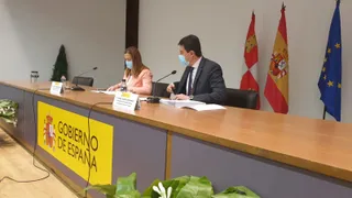 Ángel Ibáñez y Virginia Barcones