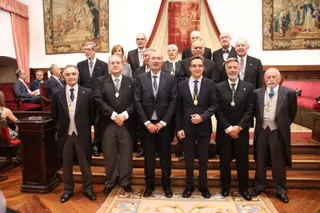 Ingreso de Ignacio Casado en la Real Academia de Medicina de Salamanca