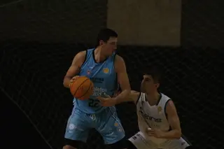 Sergio de la Fuente, en un partido del Atlético Carbajosa.
