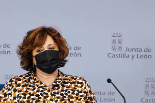 La directora general de Infraestructuras y Tecnologías de la Información de la Junta de Castilla y León, María Ángeles Cisneros. | ICAL