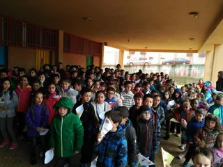 Castañada colegio Miguel de Cervantes Guijuelo