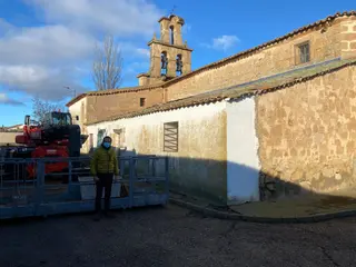 Arreglo iglesia de Carrascal de Barregas
